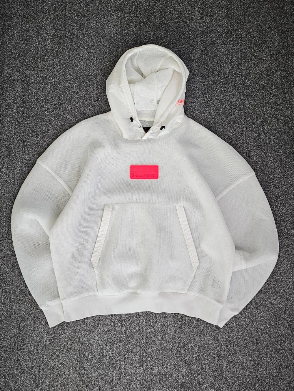 Nike Jordan Men’s 23 Engineered Space Mesh Pullover Hoodie Size Medium